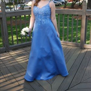 Periwinkle Prom Dress